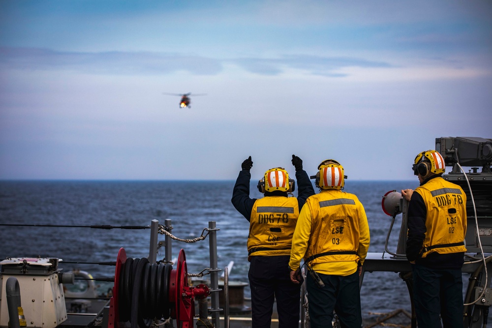 USS Porter Conducts Joint Operations with Polish Navy