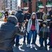 Quantico Marine Corps Band performs at the South Boston St. Patrick's Day Parade