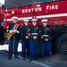 Quantico Marine Corps Band performs at the South Boston St. Patrick's Day Parade