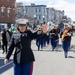 Quantico Marine Corps Band performs at the South Boston St. Patrick's Day Parade