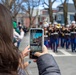 Quantico Marine Corps Band performs at the South Boston St. Patrick's Day Parade