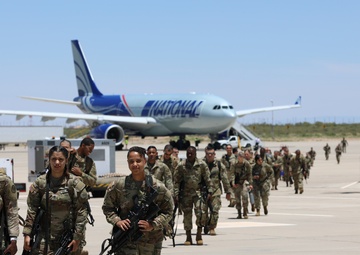 New York National Guard Soldiers mobilize to Ft. Bliss