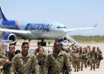 New York National Guard Soldiers mobilize to Ft. Bliss