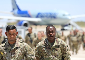 New York National Guard Soldiers mobilize to Ft. Bliss
