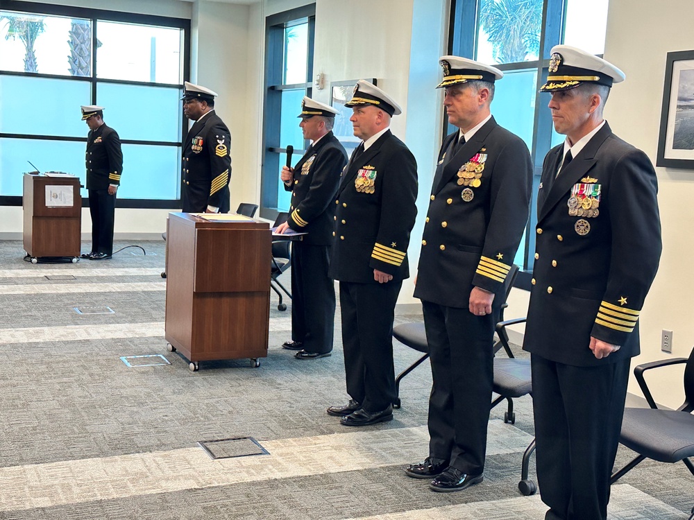 Surface Division 21 Holds Change of Command Ceremony