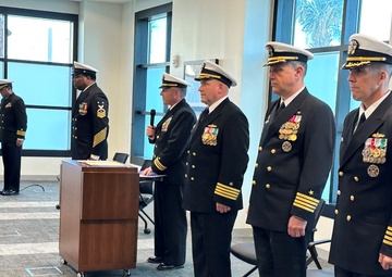 Surface Division 21 Holds Change of Command Ceremony