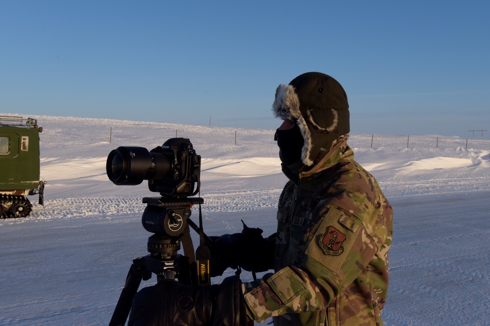 U.S. Soldiers train in the Arctic during Guerrier Nordique 23