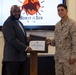 ASYMCA honors MCAGCC Service Member of the Quarter