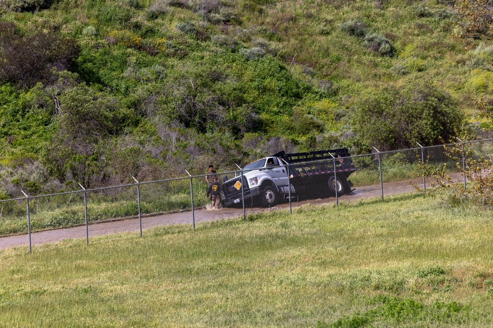 Camp Pendleton road closures due to heavy rain