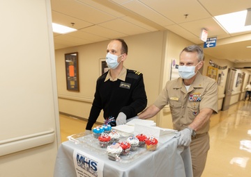 Twas the day before MHS GENESIS Go-Live: Walter Reed Leadership hosts staff appreciation event