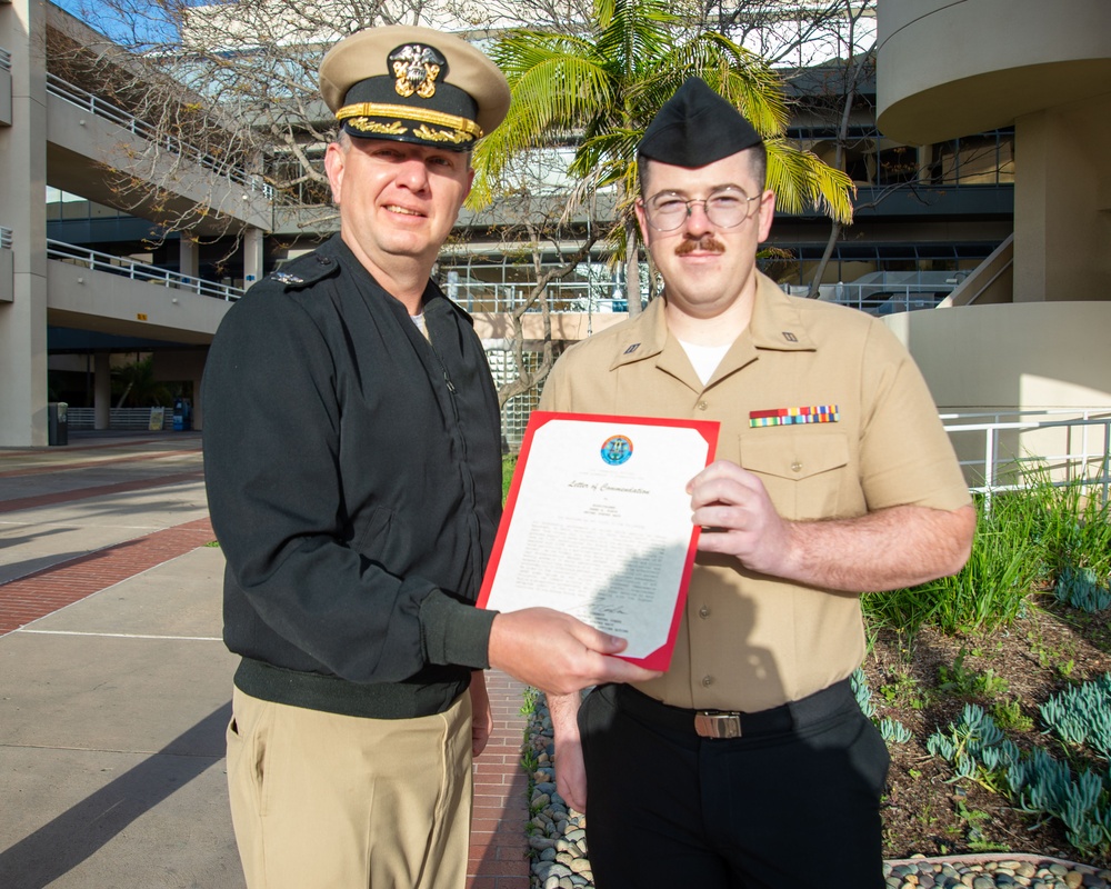 NMRTC San Diego Awards Sailor