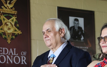 Raider Medal of Honor recipient visits former unit