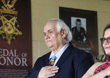 Raider Medal of Honor recipient visits former unit