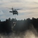 Rhode Island Army National Guard conducts UH-60 BAMBI Bucket training on 3 March 2023.