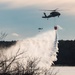 Rhode Island Army National Guard conducts UH-60 BAMBI Bucket training on 3 March 2023.