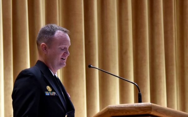 USS Cheyenne (SSN 773) holds change of command ceremony