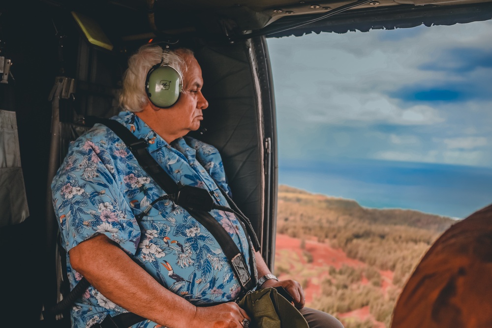 Medal of Honor recipient Dwight Birdwell visits 3rd Squadron, 4th Cavalry Regiment, 25th Infantry Division