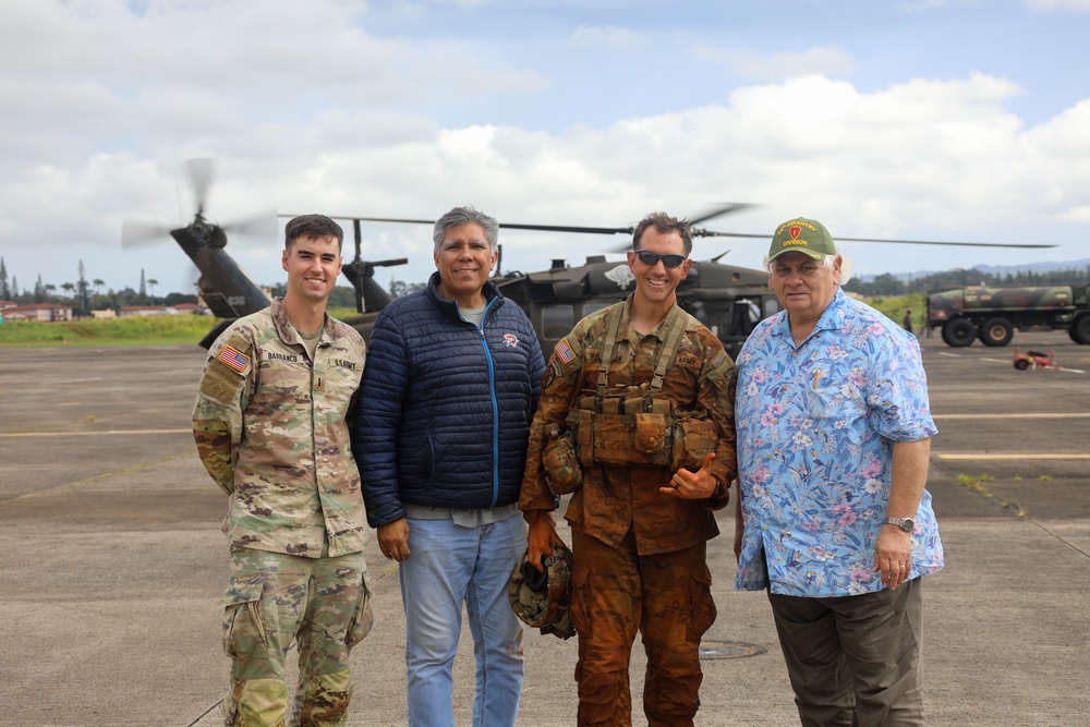 Medal of Honor Recipient Dwight Birdwell Returns to 3rd Squadron, 4th Cavalry Regiment, 25th Infantry Division