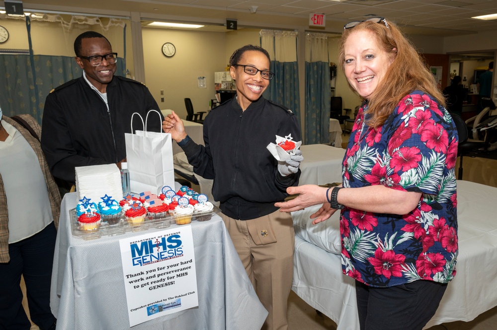 MHS GENESIS Soft Go-Live Kick-Off, Cupcake Delivery