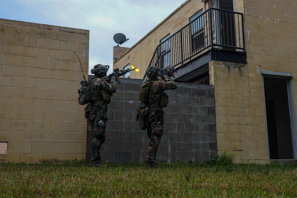 Dutch Marines Conduct an Amphibious Raid Training Exercise