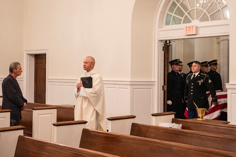 U.S. Army Private First Class Francis P. Martin Funeral