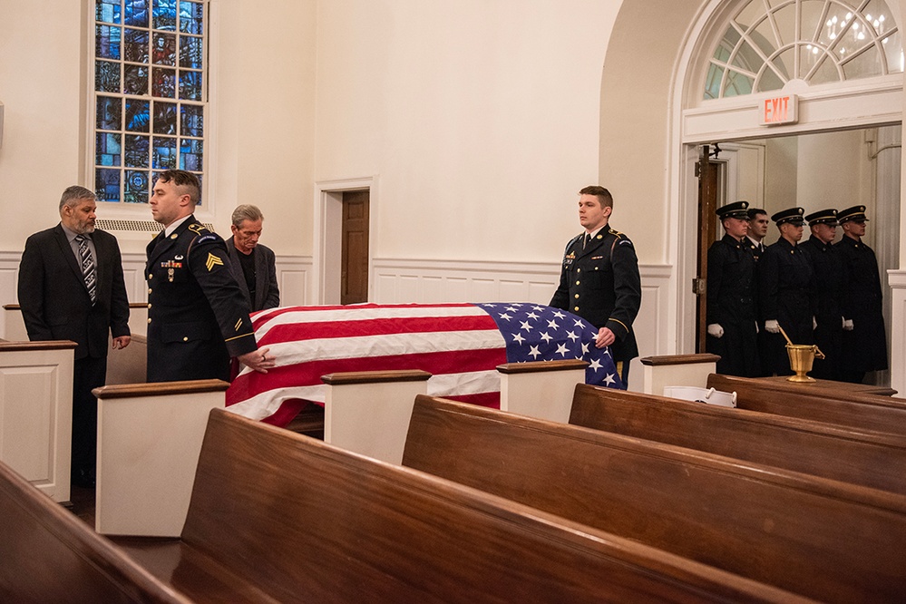 U.S. Army Private First Class Francis P. Martin Funeral