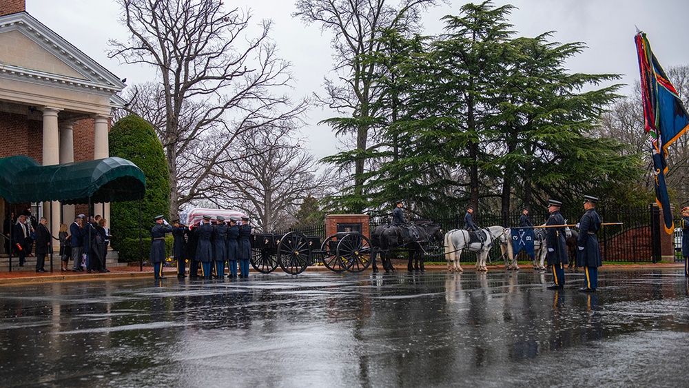 U.S. Army Private First Class Francis P. Martin Funeral