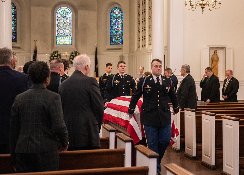 U.S. Army Private First Class Francis P. Martin Funeral