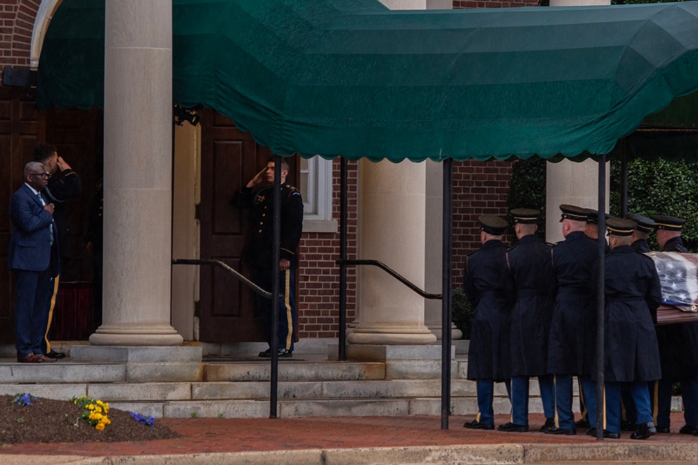 U.S. Army Private First Class Francis P. Martin Funeral