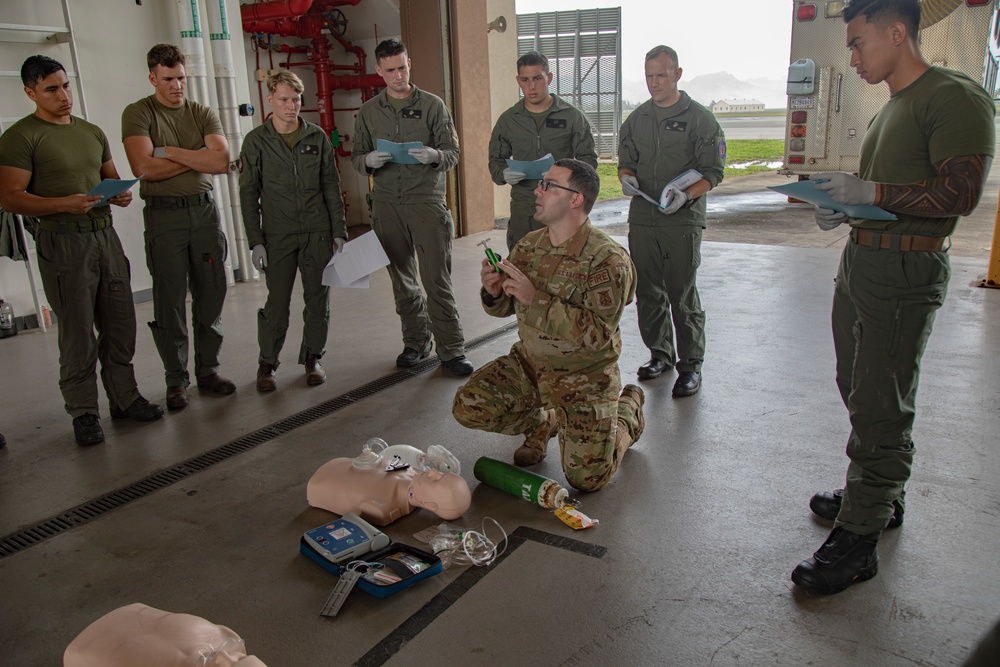 Aircraft Rescue Firefighting Emergency Medical Responder Course, MCBH