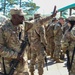 Provider Soldiers case their colors and deploy to the Middle East