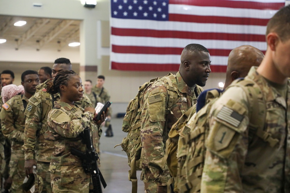 Sustainment Brigade Deploys to Middle East