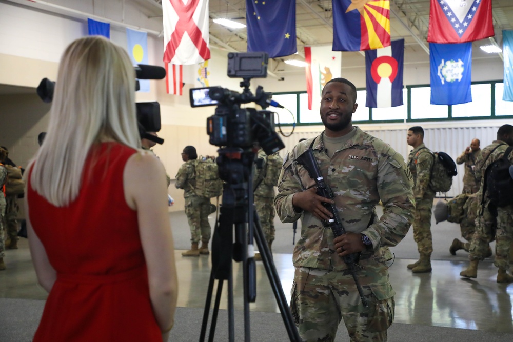 Sustainment Brigade Deploys to Middle East