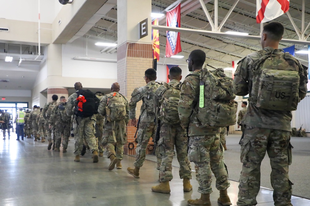 Sustainment Brigade Deploys to Middle East