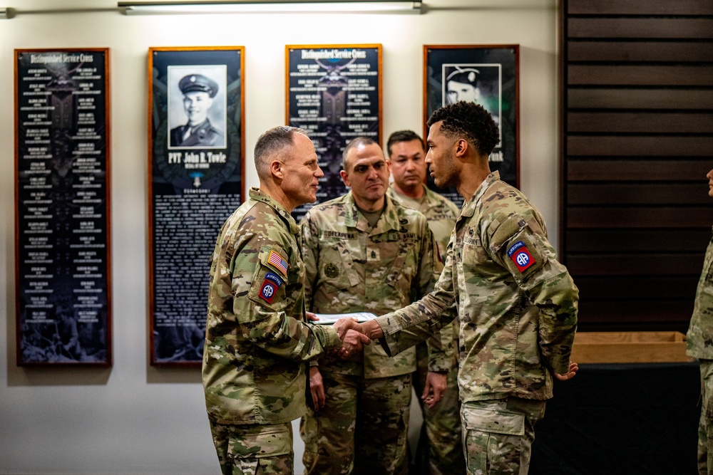 82nd Abn. Div. Cbrn Competiton Ceremony