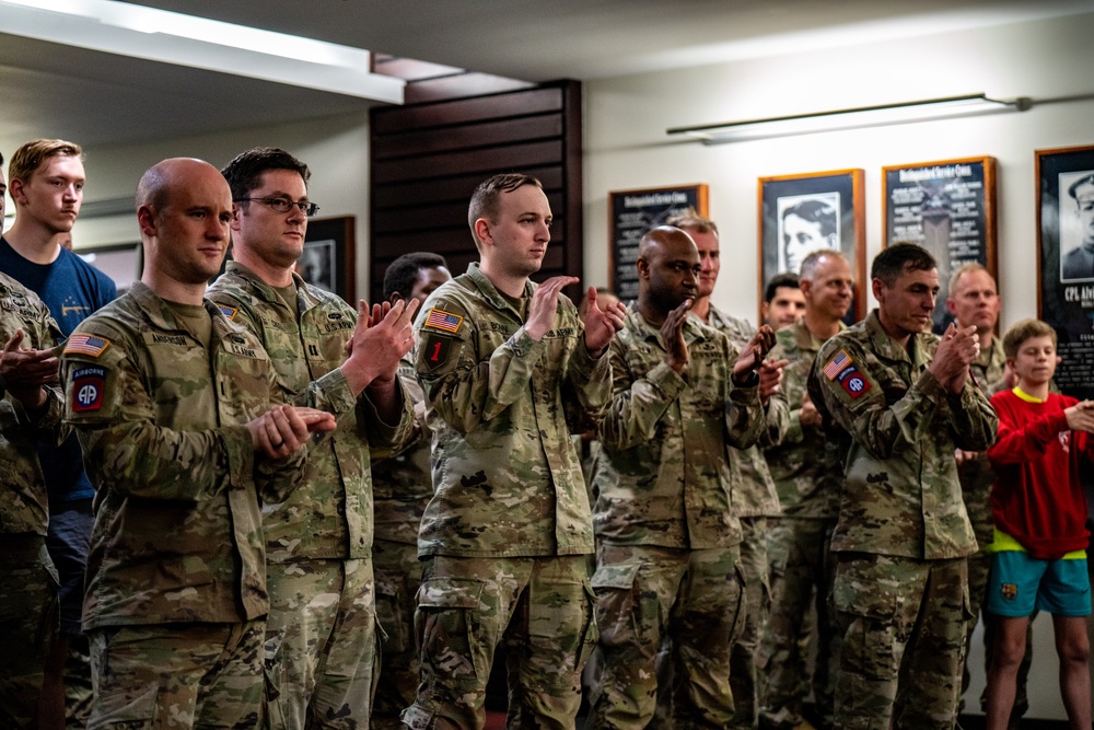 82nd Abn. Div. Cbrn Competiton Ceremony