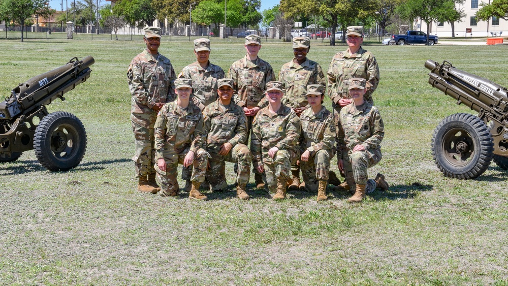 MEDCoE Female Salute Battery