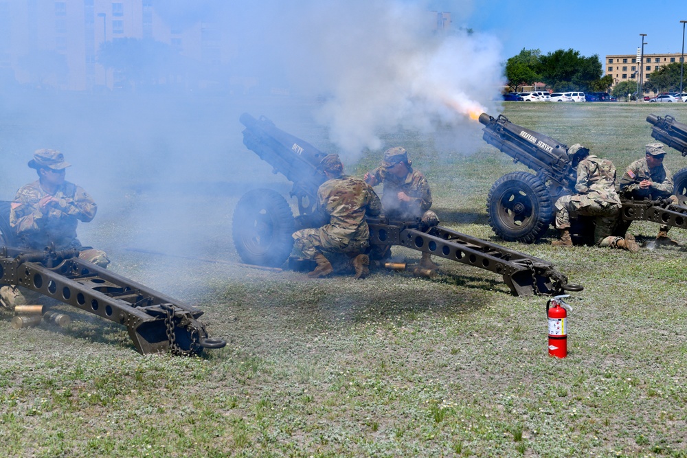 MEDCoE Female Salute Battery