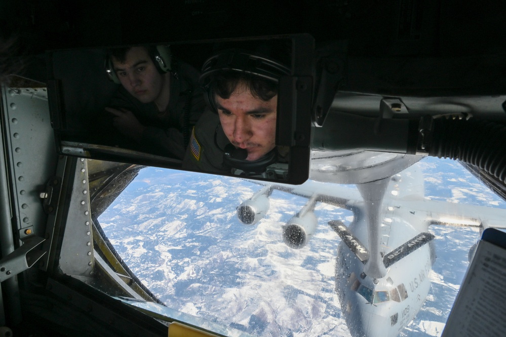 Junior Reserve Officer Training tour of Fairchild Air Force Base