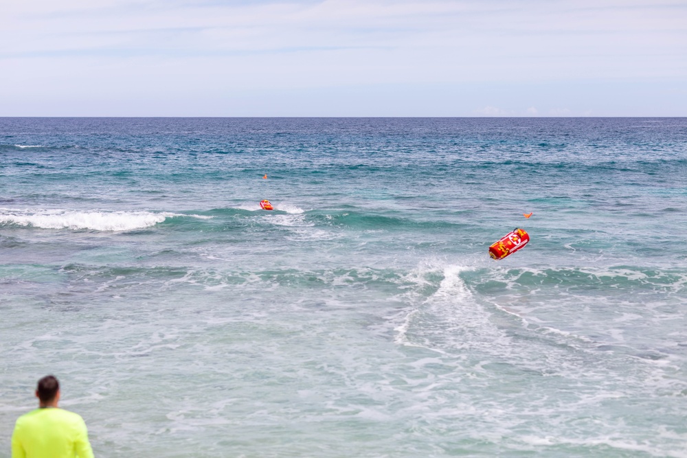 Marine Corps Base Hawaii Water Safety Demonstration