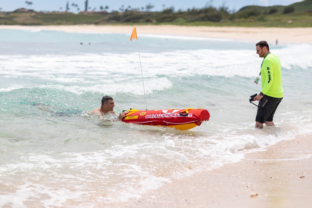 Marine Corps Base Hawaii Water Safety Demonstration