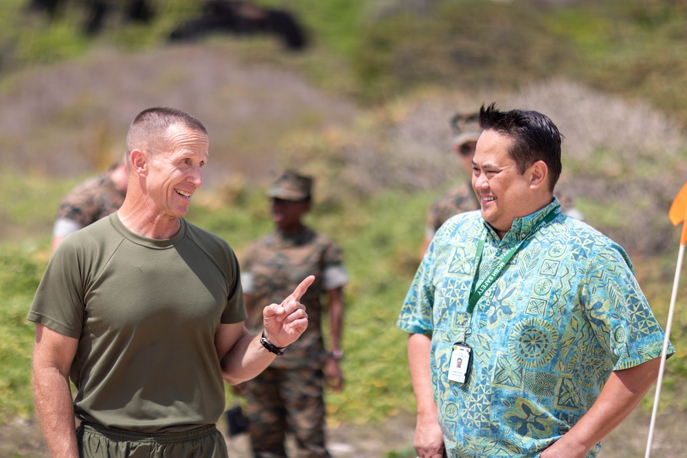 Marine Corps Base Hawaii Water Safety Demonstration