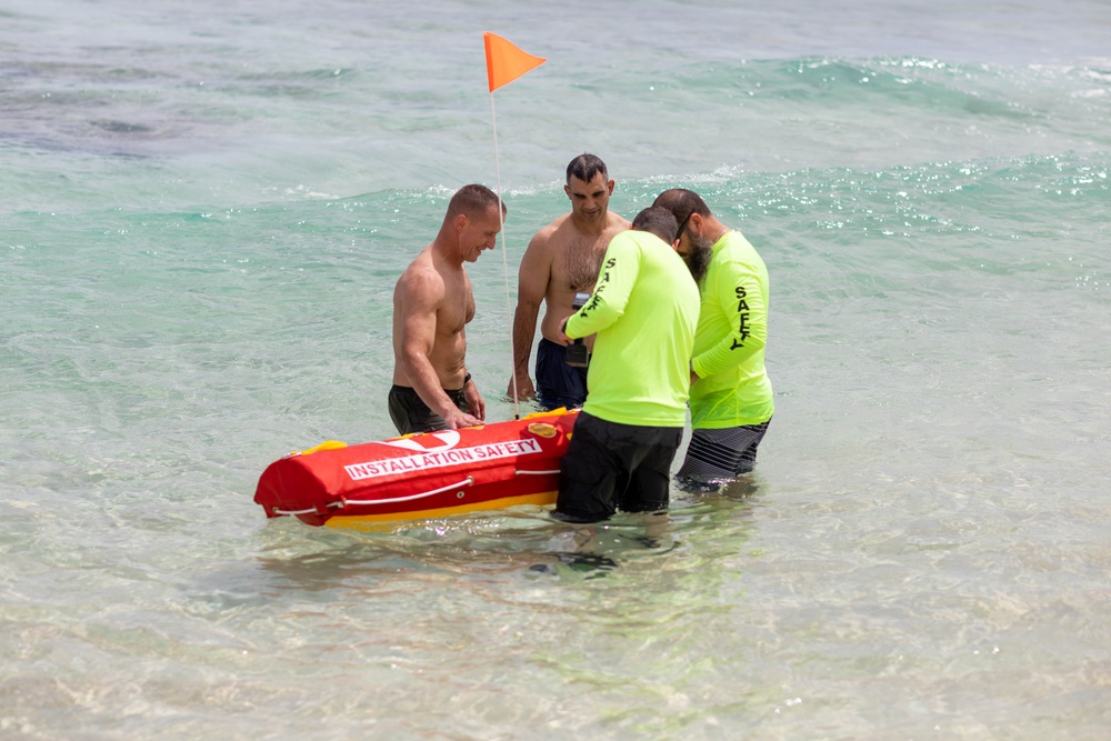 Marine Corps Base Hawaii Water Safety Demonstration