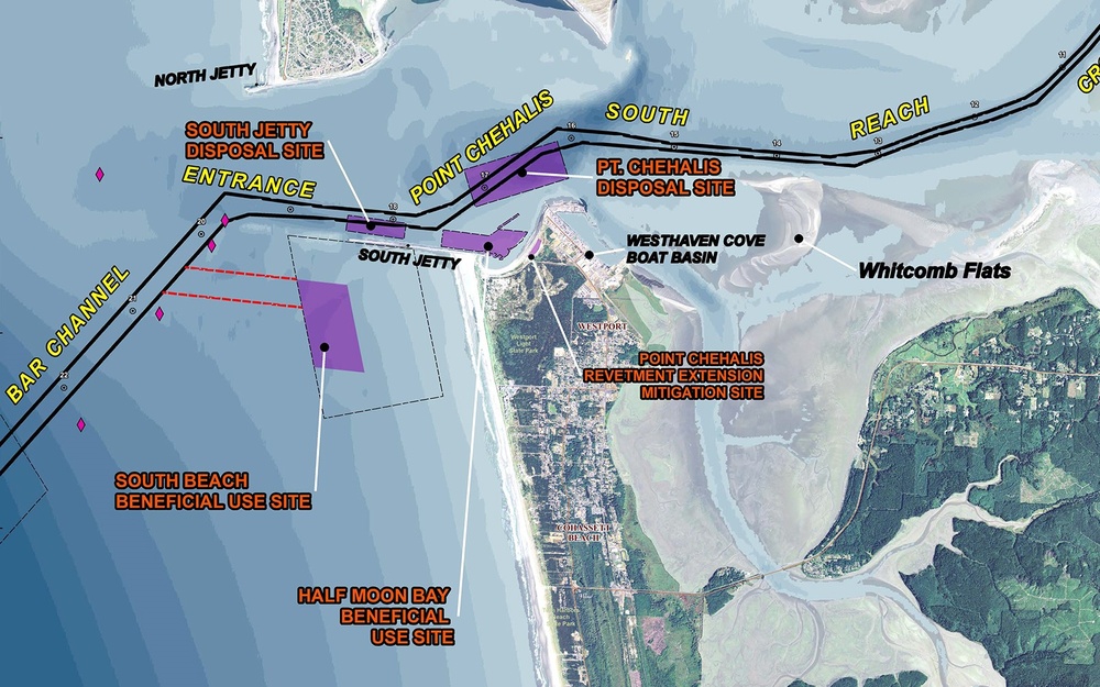 U.S. Army Corps of Engineers to begin Grays Harbor maintenance dredging April 5