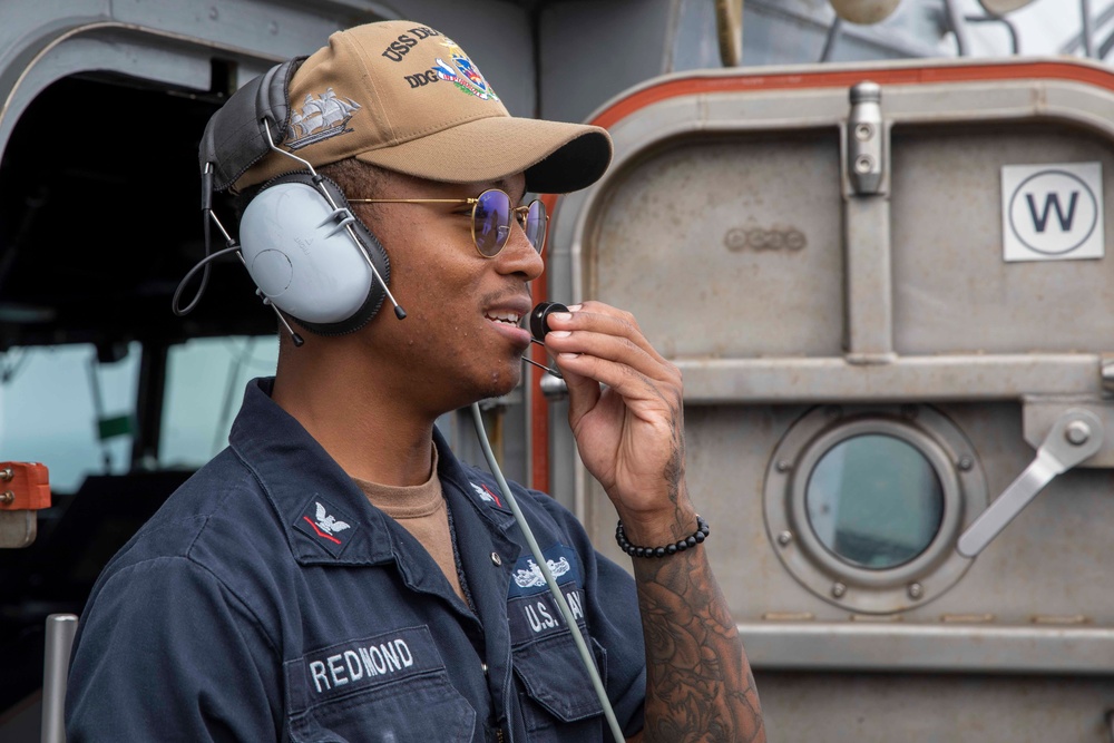 Decatur Replenishment-at-Sea with USNS John Ericsson