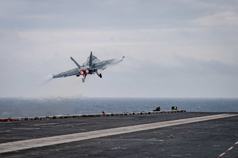 Nimitz Conducts Flight Operations