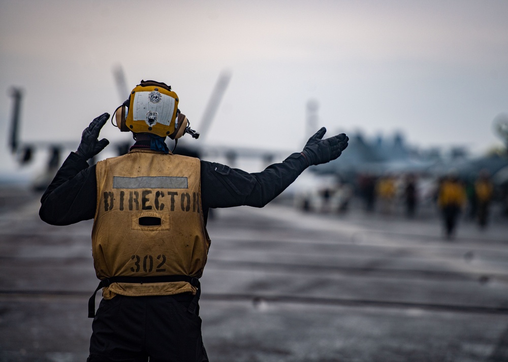 Nimitz Conducts Flight Operations