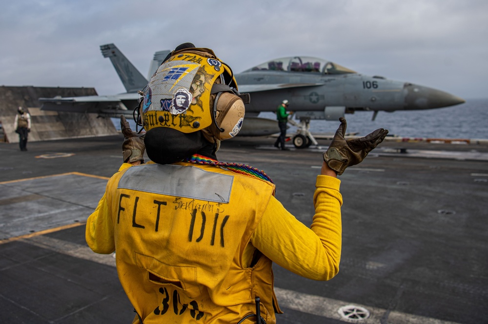 Nimitz Conducts Flight Operations