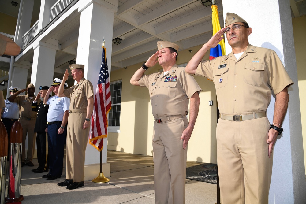 4th Fleet Conducts Maritime Staff Talks with Colombia