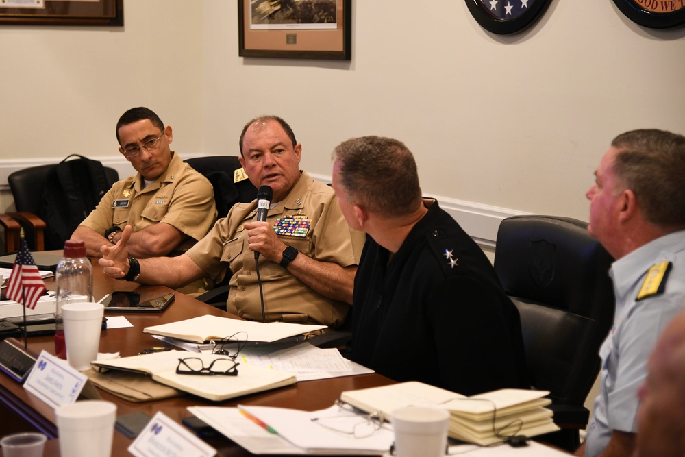 4th Fleet Conducts Maritime Staff Talks with Colombia